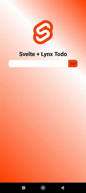 Truly Native Apps with Svelte?