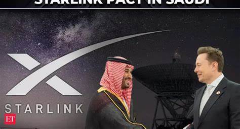 Musk Strikes Starlink Deal with Saudi Arabia During Trump Visit