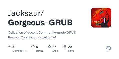 Gorgeous-GRUB: collection of decent community-made GRUB themes