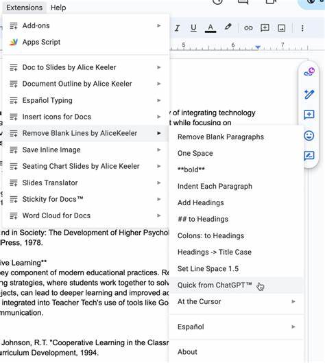 Google Docs: "Copy as Markdown