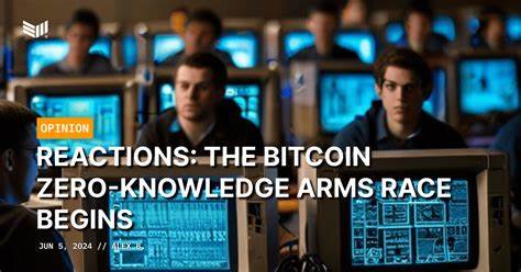 Reactions: The Bitcoin Zero-Knowledge Arms Race Begins - Bitcoin Magazine