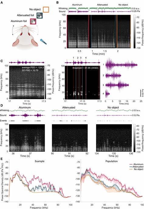 Detection and neural encoding of whisker-generated sounds in mice