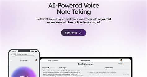 Tired of messy thoughts? Try my AI voice note app
