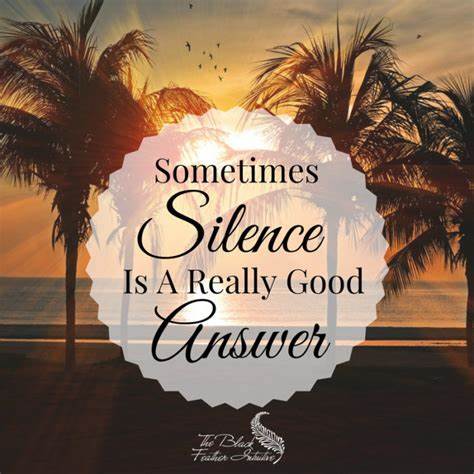 Is Silence Actually Good for You?