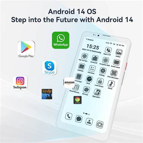 Android 15 (Lineage Fork) Release for eInk Phone Hibreak Pro