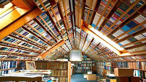 70k Books Found in Hidden German Home Library (2023)