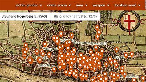 Medieval Murder Map