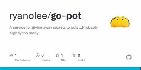 Go-pot: A service for giving away secrets to bots Probably slightly too many