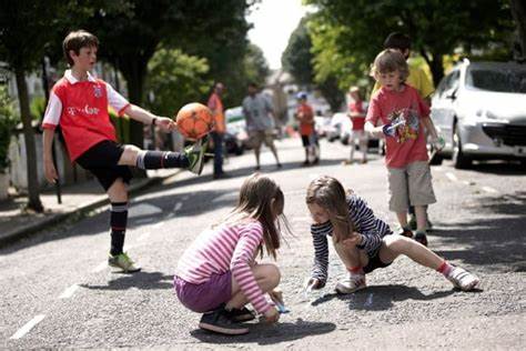 Children need the freedom to play on streets again