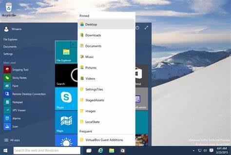 Microsoft silently fixes Windows 10 Start Menu jump list bug