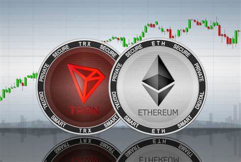 Tron’s Network Booms as Ethereum Loses Ground in Stablecoins