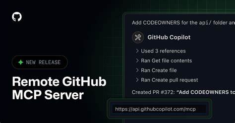 GitHub Release Their Official Remote MCP Server