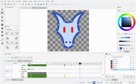 Glaxnimate – Fast and simple vector graphics editor