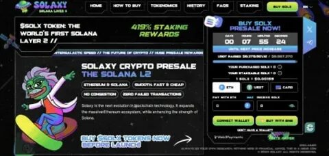 Solaxy sammelt 45 Millionen Dollar: Erste Solana Layer-2 begeistert Investoren