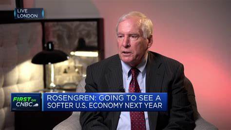 US Likely to See Recession, Says Former Boston Fed President Rosengren