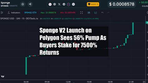 Sponge V2 Launch on Polygon Sees 56% Pump As Buyers Stake for 7500% Returns - Cryptonews
