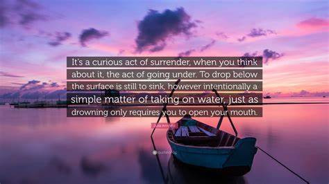 Surrendering to the Surface
