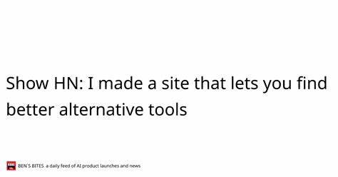Show HN: I made a website for developers to share alternatives