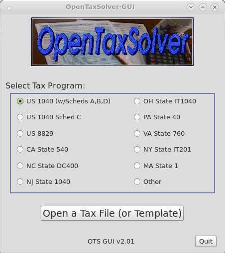 OpenTaxSolver