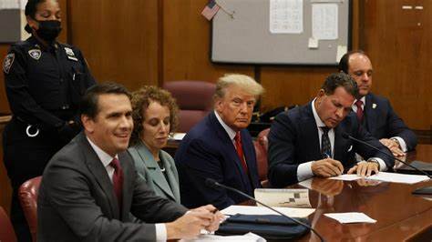 Donald Trump steht in New York vor Gericht
