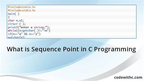 Sequence Point