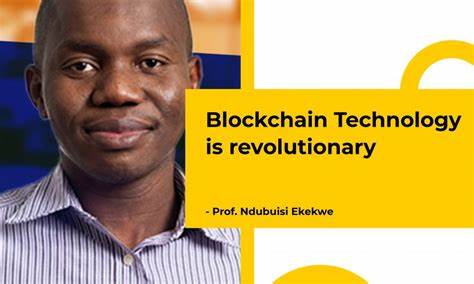 Blockchain Technology is revolutionary – Prof. Ndubuisi Ekekwe - CryptoTvplus