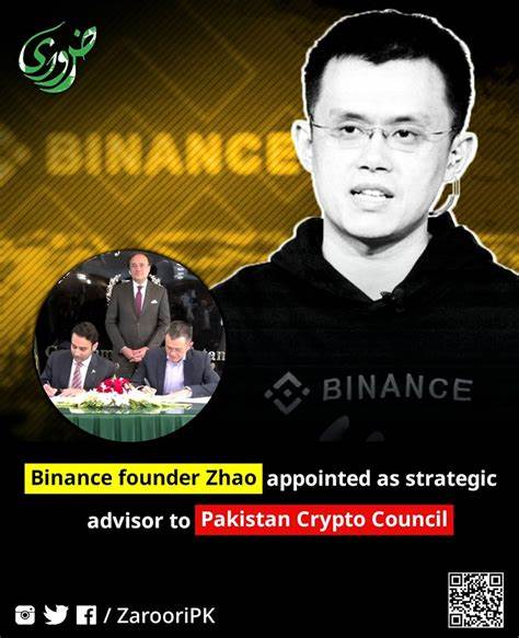 Pakistan hires Binance ex-CEO as crypto adviser, India left watching