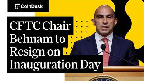 Former front-runner for CFTC chair role resigns to lead Blockchain Association
