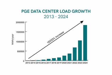 PG&E Corp Witnesses Increased Demand from Data Center Growth