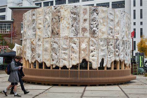 Bio-crafting Architecture: growing mycelium in minimal surface molds