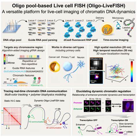 Imaging tool lets scientists observe genome dynamics in real time