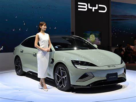 Chinese EV maker BYD doubles Q1 2025 net profit