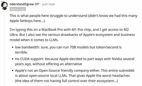 Don't take Apple MLX too seriously, it's not going to last, here's why