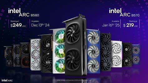 Intel Shows Off Professional Battlemage Cards