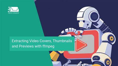 Extracting video covers, thumbnails and previews with FFmpeg