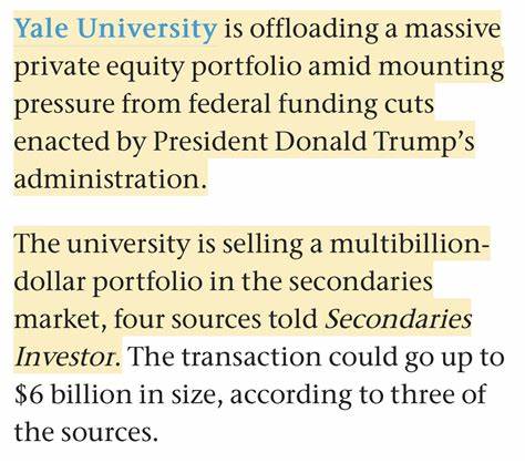 As Harvard’s and Yale’s private equity holdings go on sale, buyers can use this technique for 1,000% windfalls. ‘It makes your brain melt’