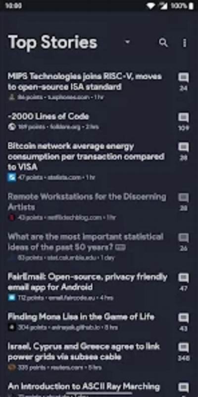 Modern Android Client for Hacker News