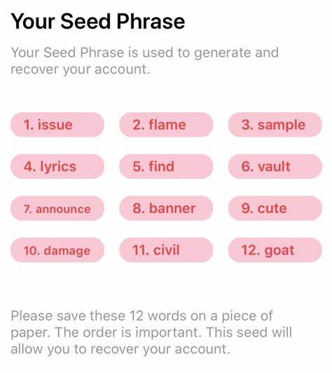 Was ist eine Seed-Phrase?
