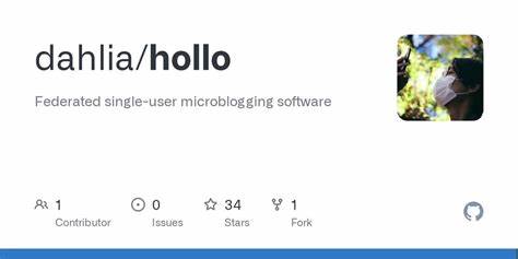 Hollo: Federated single-user microblogging software