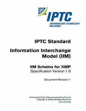 IPTC Information Interchange Model