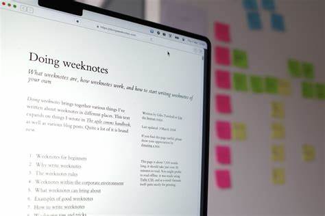 Doing Weeknotes