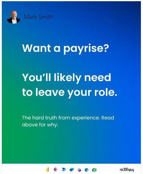 Why It's Easier to Get a Payrise by Switching Jobs