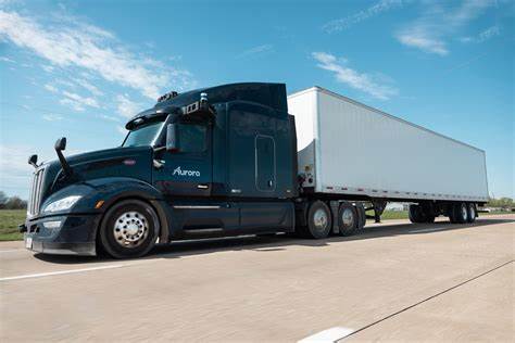 Aurora's driverless trucks are making deliveries in Texas