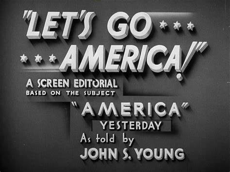 Let's Go America (1936)
