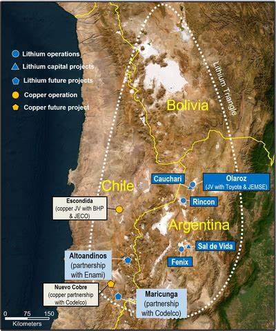 Rio Tinto chosen as preferred partner for lithium project in Chile