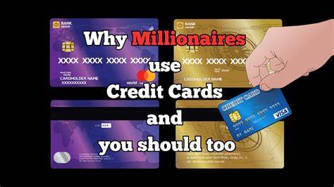 Do millionaires use credit cards? Yes, and so should you