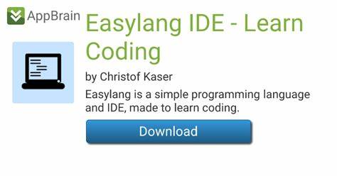 Simple programming language with offline usable browser IDE