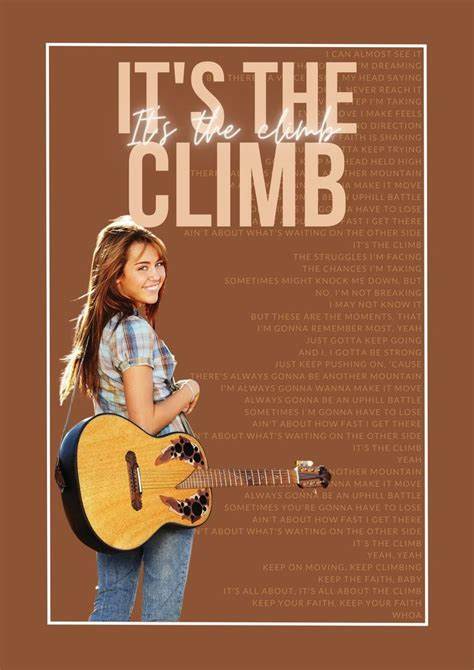 It's the Climb