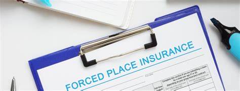 What is force-placed car insurance, and when do lenders require it?
