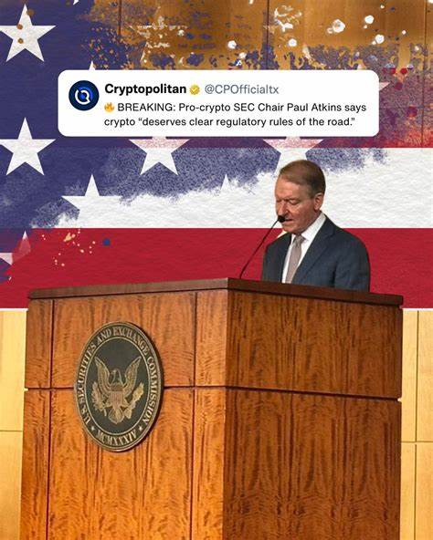 SEC Chair Atkins says crypto innovation ‘has been stifled' as regulators push for change